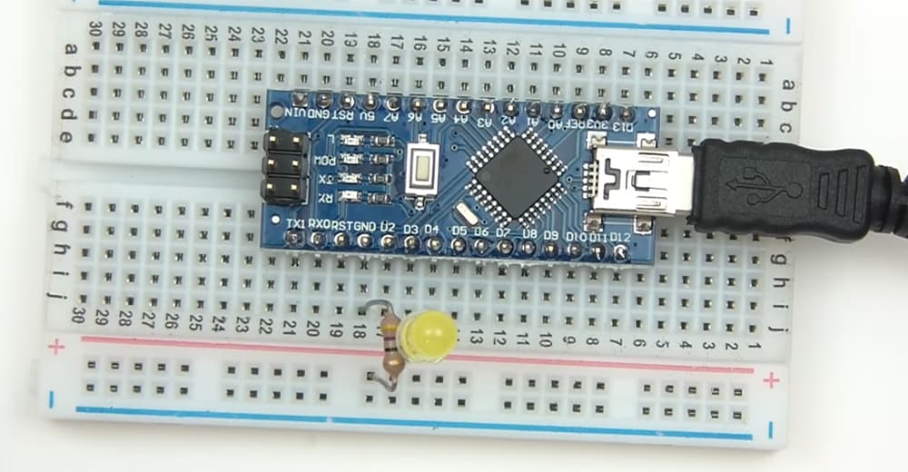 arduino nano pinout isp